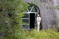 Escape door of Covered bridge north of Bschlabs