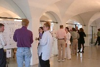 Discussions at Conference Poster Session