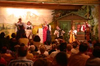 Austrian stage show in restaurant beer hall Austrian stage show in restaurant beer hall