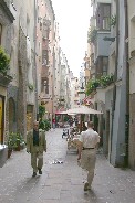Down lane in old Innsbruck