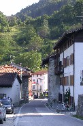 Main village road through Enego Main village road through Enego