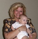 Mary is all smiles with her first grandchild, Madison Nicole Mary is all smiles with her first grandchild, Madison Nicole