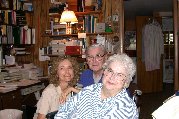 Kitty with her Aunt Re' (her mother's younger sister) and Uncle Ed