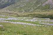 Switchbacks just on Swiss side of Passa dello Spluga