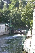 One of Zurich's several canals
