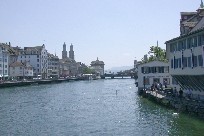 Outlet of Zurichsee
