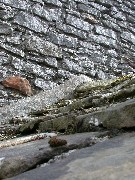 Stone for roof tiles as well as walls