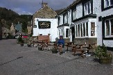 Kitty after late lunch at Miners Arms Pub