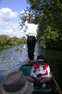 Swan family unruffled by our passing