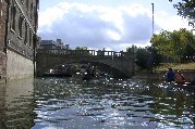 Starting upriver