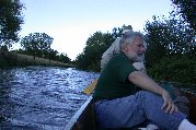 Part of conference 'punting' group at country pub