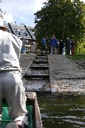 Portage ramp straight ahead