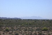 Homes almost blend into the desert Homes almost blend into the desert
