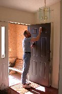 More Front door cleaning