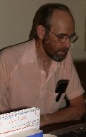Paul in midst of philosophical writing via Notebook