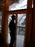 Yes, it is beautiful when inside looking out Yes, it is beautiful when inside looking out