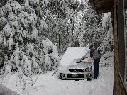 We've got to be able to see, so this white stuff has to go