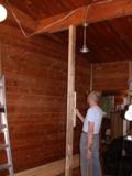 Determining that the post is perpendicular is not ignored