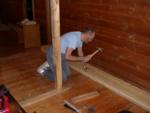 Paul drives home a 4-1/2 inch ardox nail