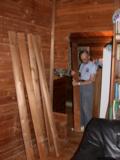 South bedroom wall can now be removed