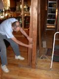 With some real effort some movement of wall takes place