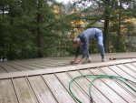 Long handled brush barely makes a difference - hand scrubbing needed Long handled brush barely makes a difference - hand scrubbing needed