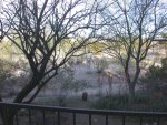 The wash is dry once more