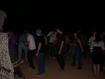 Some serious dancing when Spyder started