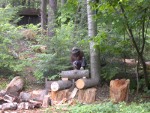 And he takes no time before sawing the first of the double rounds