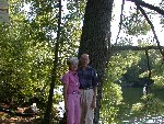 Kitty & Paul at base of the biggest tree on our property Kitty & Paul at base of the biggest tree on our property