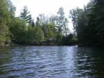 On Little Straggle approaching the narrows