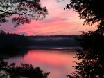 Another magnificent sunset on Little Straggle Lake
